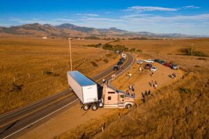 Jackknifing Truck Accident