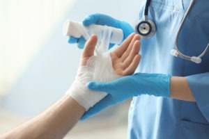 medical-professional-treating-someone-with-a-burn