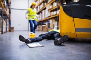 an-injured-worker-after-an-workplace-accident-in-a-warehouse-for-workers-compensation