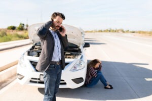 A man asks, “What if I was a passenger in a car involved in an accident?”