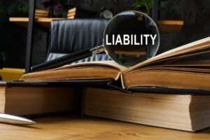 Liability concept image. Learn if more than one party can be held liable in a multi-vehicle truck accident
