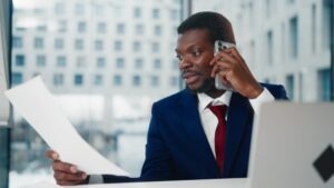 An attorney answers the phone, and a personal injury victim asks him, “What should I do immediately after a rideshare accident?”